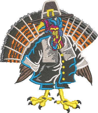 7102 Male Turkey Pilgrim