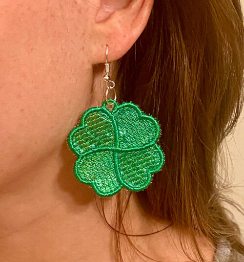 st. patricks day earrings