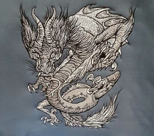 K-7954 Serpent dragon hoodie