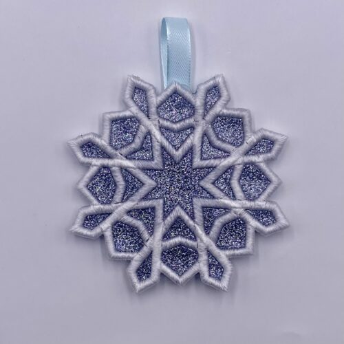 Puff Stuff Ornament Snowflake 10A