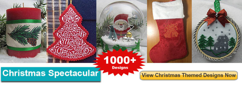 Christmas Embroidery Designs