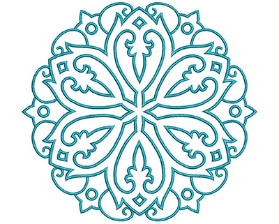 mandala embroidery design