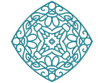 mandala embroidery design