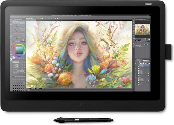 Wacom Cintiq 16 Drawing Tablet with Full HD 15.4-Inch Display Screen