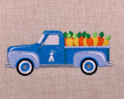 Easter Truck Embroidery Design