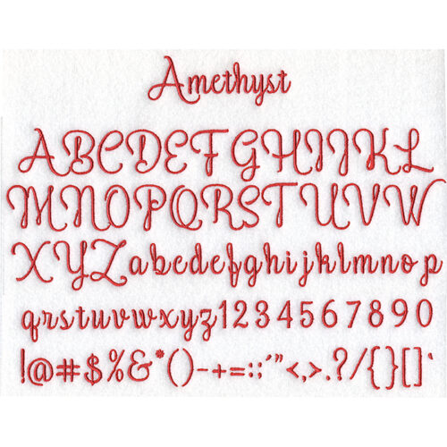 Amethyst BX Native Font