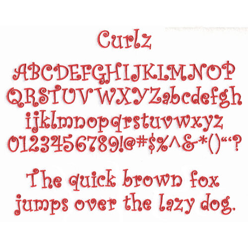 Curlz BX Native Font