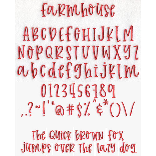 Farmhouse BX Native Font