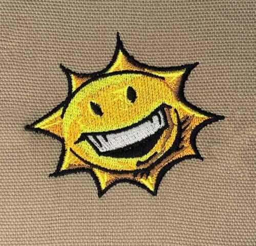 Smiling Sun Embroidery design