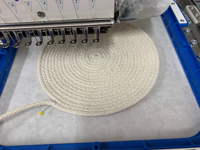 adhesive rope bowl