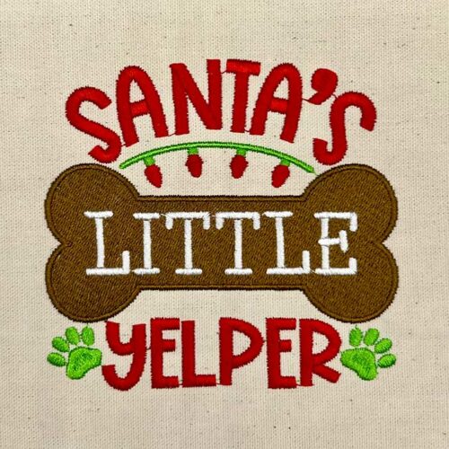 little helper embroidery design