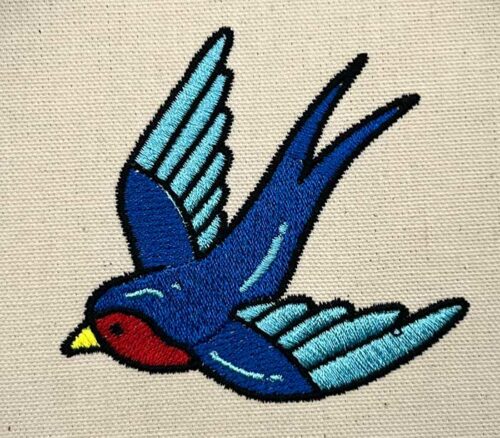 bird embroidery design