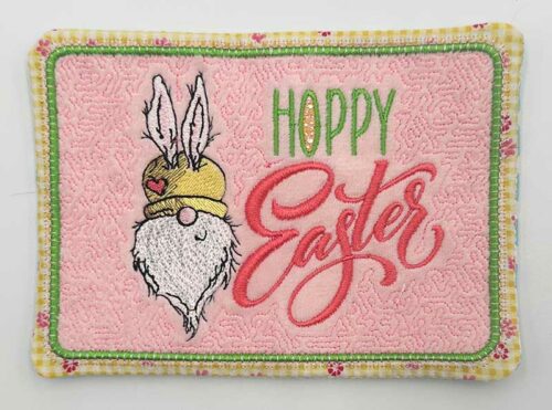 Hoppy Easter Mug Rug project