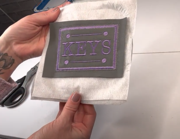 Key Holder Removal Hoop