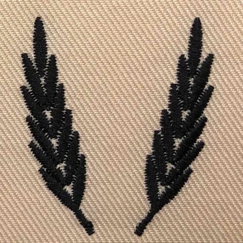 Laurels embroidery design