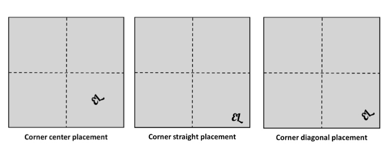 Embroidery Placement Corners