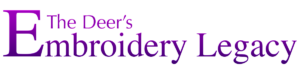 The Deers Embroidery Legacy Logo