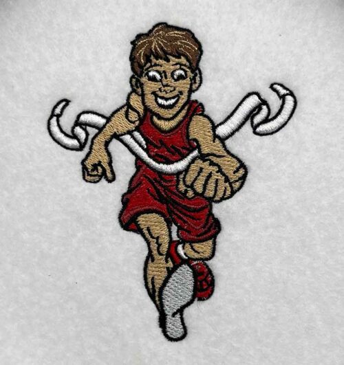 track winner embroidery design