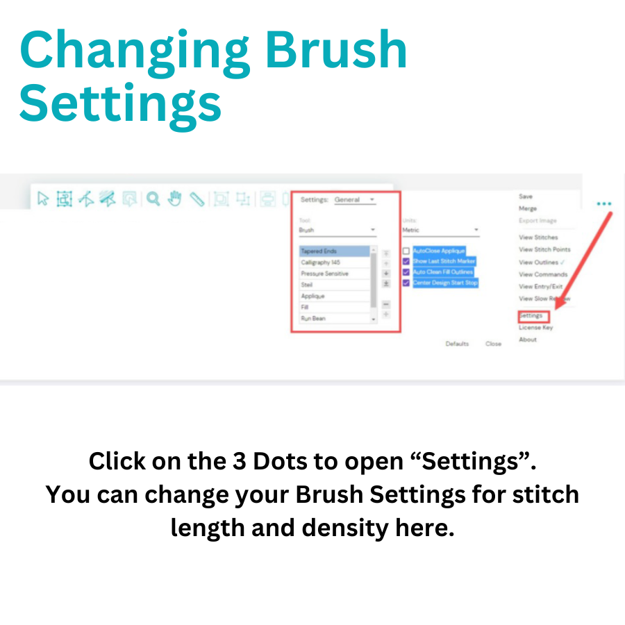 changing brush settings in doodler