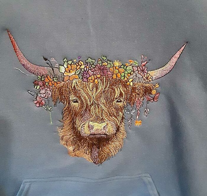 Highland Cow hoodie