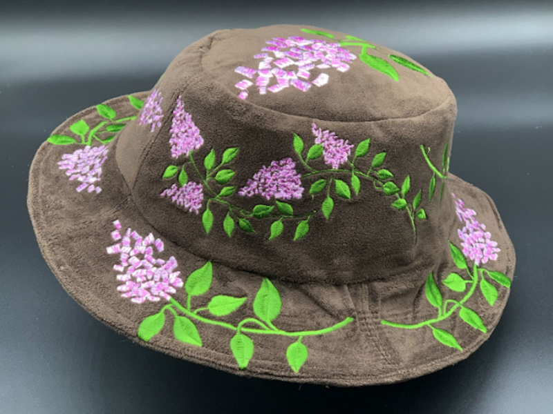 floral bucket hat