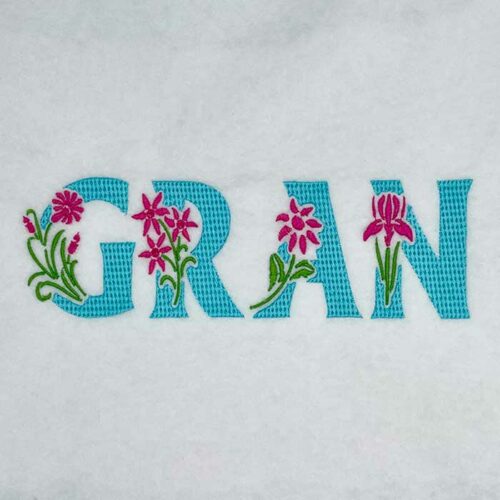 Gran embroidery design