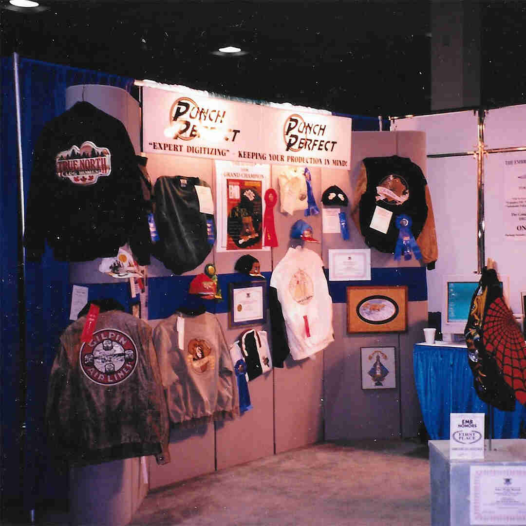 Embroidery Tradeshow Booth