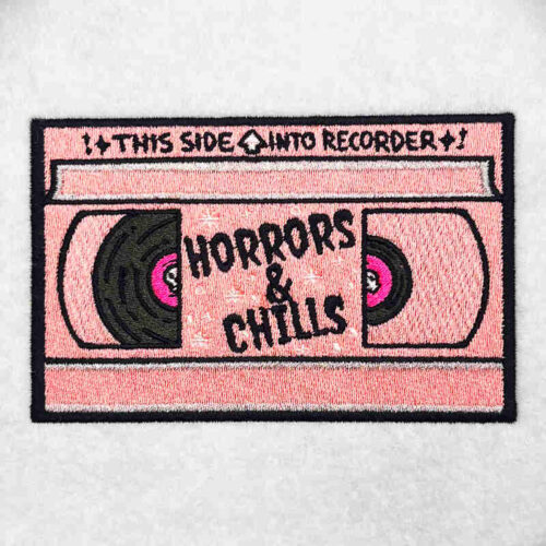 VHS embroidery design